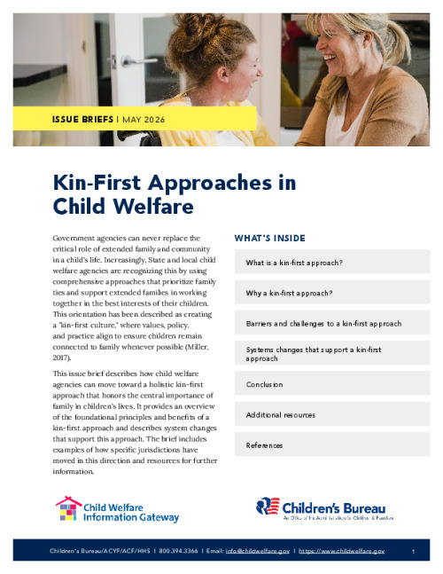 Kin-First Approaches in Child Welfare