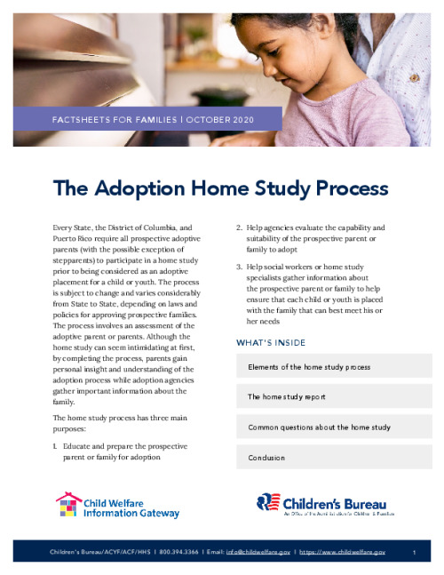 The Adoption Home Study Process