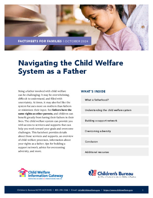 Navigating the Child Welfare System as a Father